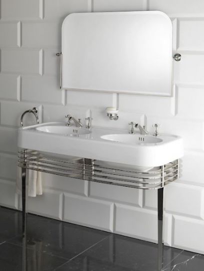 Раковина Devon&Devon Wide Blues Double Basin 124,5х56,5 схема 3 Раковина Devon&Devon Wide Blues Double Basin 124,5х56,5 схема 3