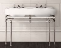 Раковина Devon&Devon Wide Blues Double Basin 124,5х56,5 схема 4 Раковина Devon&Devon Wide Blues Double Basin 124,5х56,5 схема 4