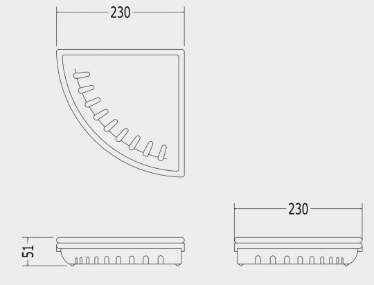 Мыльница Devon&Devon Grace GR13 схема 2