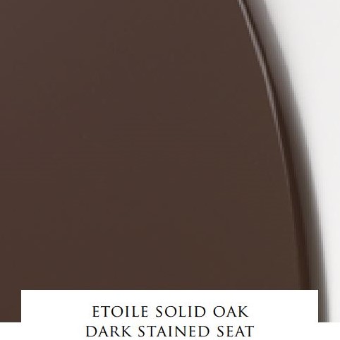 Сиденье с крышкой для унитаза Devon&Devon Etoile из массива дуба