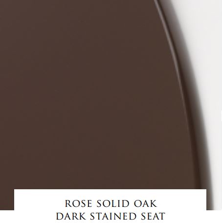 Сиденье с крышкой для унитаза Devon&Devon Rose из массива дуба