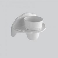 Держатель зубных щёток со стаканом Devon&Devon Emily MIL514E схема 1