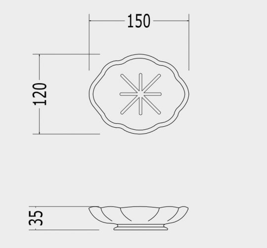 Мыльница Devon&Devon Emily MIL524E схема 2