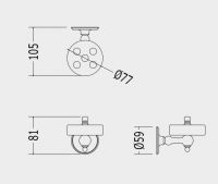 Стакан для зубных щёток Devon&Devon Old Navy MIL599 схема 2