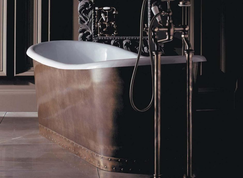 Чугунная ванна Devon&Devon Ambra отдельностоящая 182x81