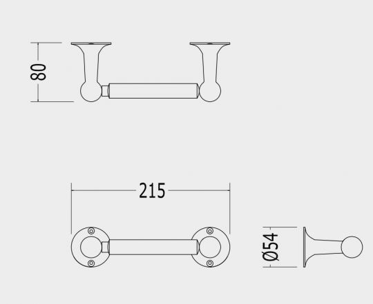Туалетный бумагодержатель Devon&Devon New York NY111 схема 2