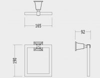 Вешалка для полотенец Devon&Devon Time TM307 схема 2