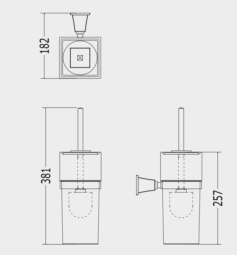 Щётка для унитаза Devon&Devon Time TM320 ФОТО