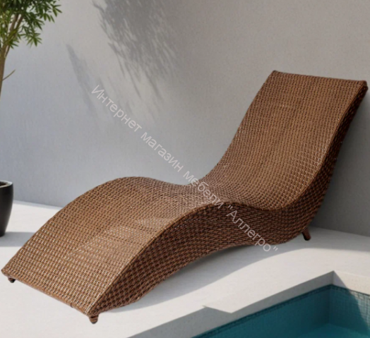 Шезлонг "Dream-3" FM 6004 Светло-коричневый