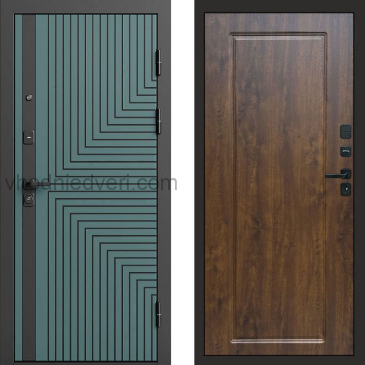 Входная дверь Termo-door Квантум velutto verde - Гранд Дуб