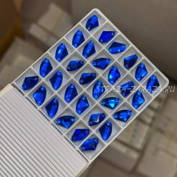 K9 Luxe Пришивные Стразы Capri_Blue Галактик 9*14 мм