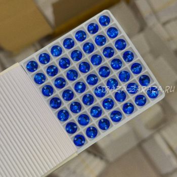 K9 Luxe Пришивные Стразы Capri_Blue Сириус 8 мм