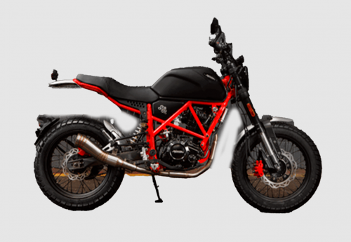 Мотоцикл Fuego Scrambler 250 (166FMM)