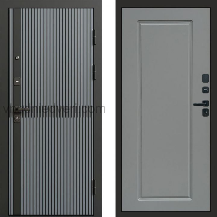 Входная дверь Termo-door Граунд Грей - Гранд Грей софт