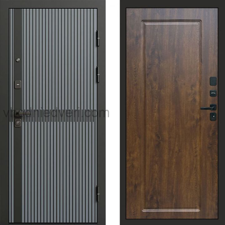 Входная дверь Termo-door Граунд Грей - Гранд Дуб