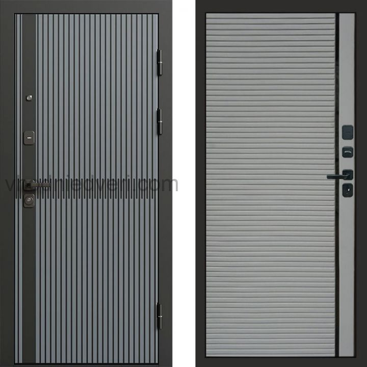 Входная дверь Termo-door Граунд Грей - Porte Грей софт
