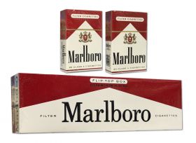 Сигареты блок 10шт - Marlboro. Flip Top Box. USA начало 90х. Редкие. Оригинал