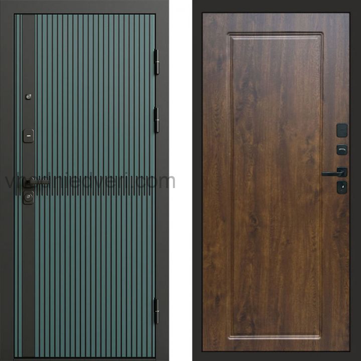 Входная дверь Termo-door Граунд velutto verde - Гранд Дуб