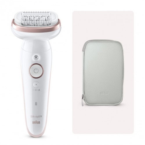 Эпилятор Braun S9 SES 9-000 Flamingo SmartTouch розовое золото/ белый