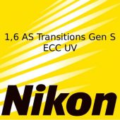 Nikon Lite AS 1.6 Transitions  Gen S ECC UV