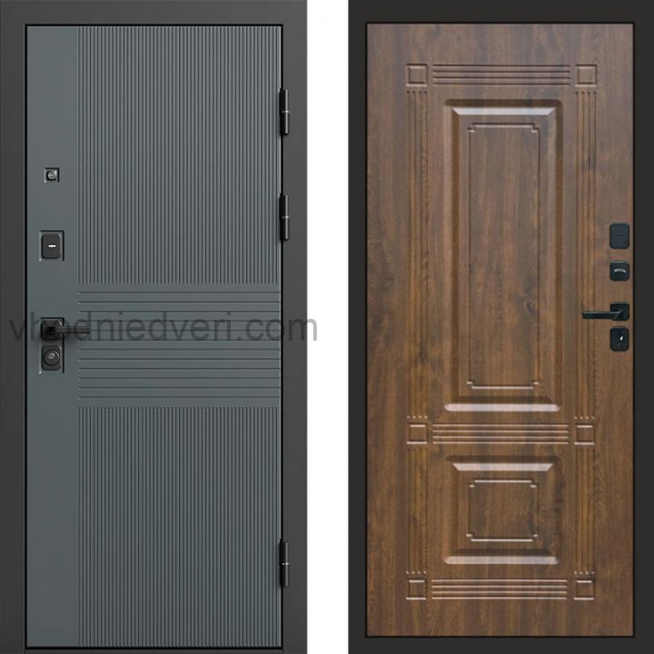Входная дверь Termo-door Селект Графит - Мадрид Дуб