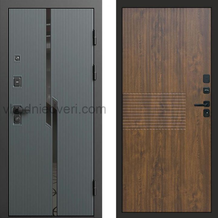 Входная дверь Termo-door Прайм Графит - Мастино Дуб