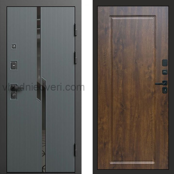 Входная дверь Termo-door Прайм Графит - Гранд Дуб