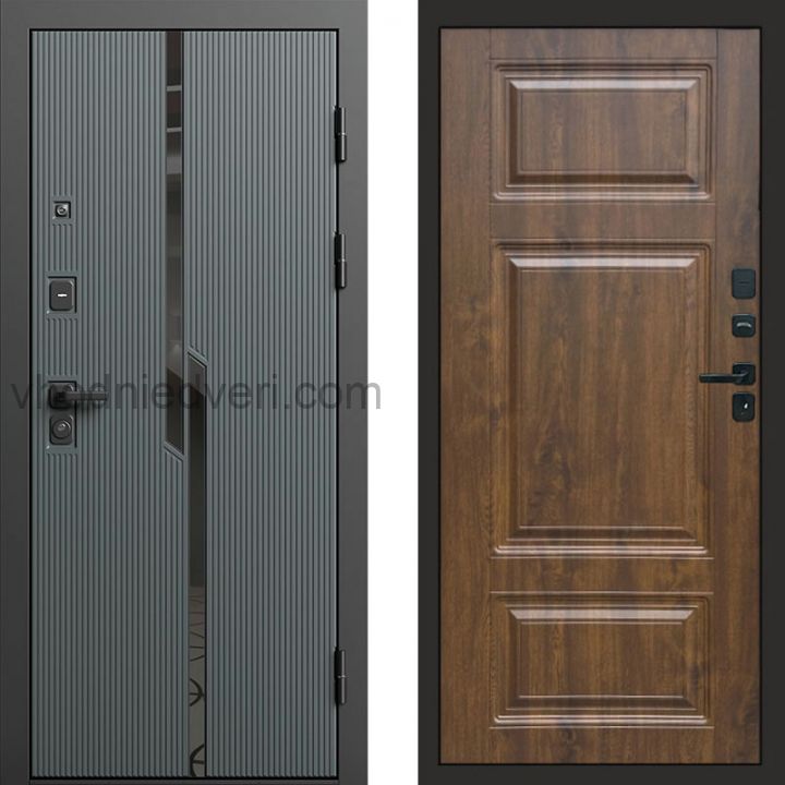 Входная дверь Termo-door Прайм Графит - Лион Дуб