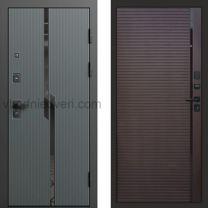 Входная дверь Termo-door Прайм Графит - Porte Шоколад
