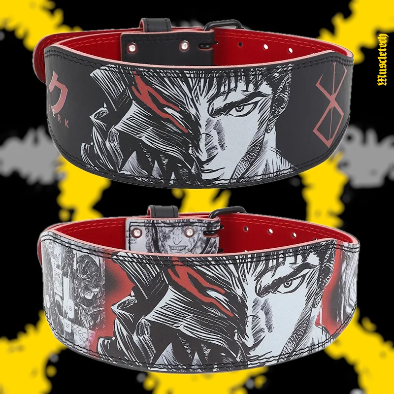 Пояса MuscleTech Berserk Black & White