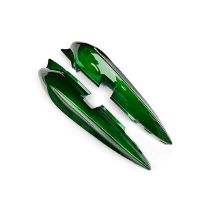 Задний пластик зеленый Stels Flame 200