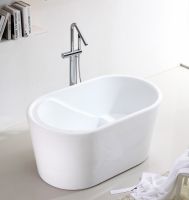 Акриловая ванна ABBER AB9277 170х70 отдельностоящая схема 2