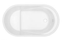 Акриловая ванна ABBER AB9277 170х70 отдельностоящая схема 3