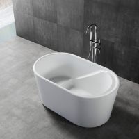 Акриловая ванна ABBER AB9277 170х70 отдельностоящая схема 1