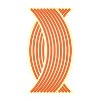 Цветная лента на колеса, 17-18 дюймов - оранжевый