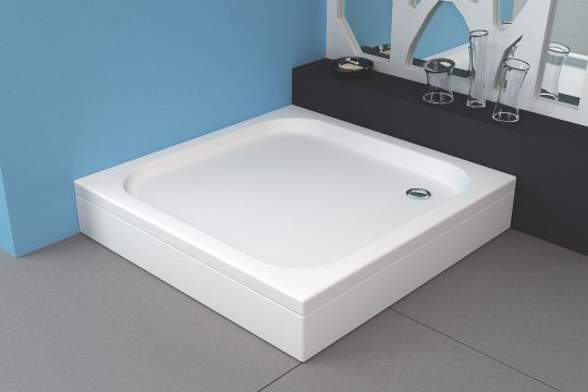 Квадратный душевой поддон Kolpa-San TRIN из акрила схема 3 Квадратный душевой поддон Kolpa-San TRIN из акрила схема 3