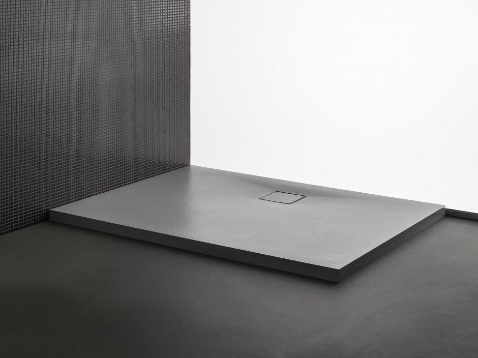 Квадратный душевой поддон Kolpa-San MOONWALK из литьевого мрамора ФОТО