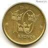 Швеция 10 крон 1991 D