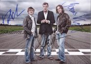 Автографы: Ричард Хаммонд, Джереми Кларксон, Джеймс Мэй. Топ Гир / Top Gear