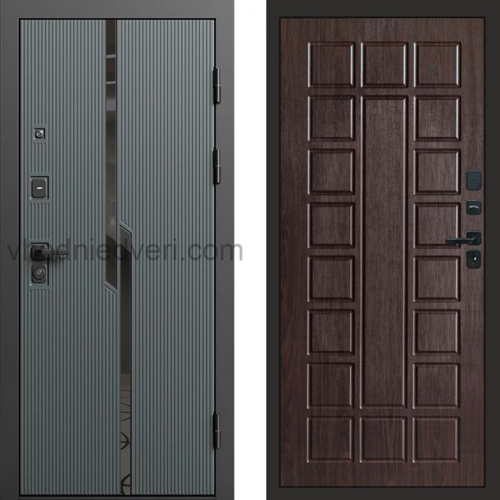 Входная дверь Termo-door Прайм Графит - Престиж Венге