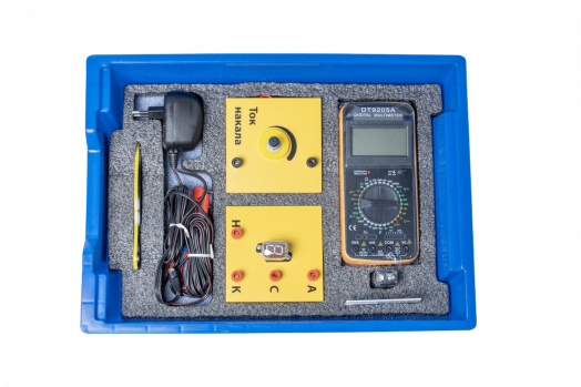 Набор демонстрационный по электрическому току в вакууме