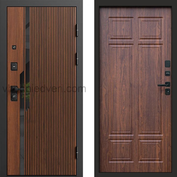 Входная дверь Termo-door Флекс Дуб - Орех премиум