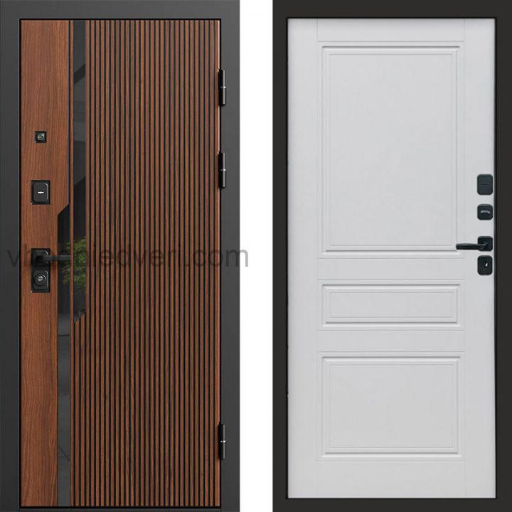 Входная дверь Termo-door Флекс Дуб - Классик Белый софт