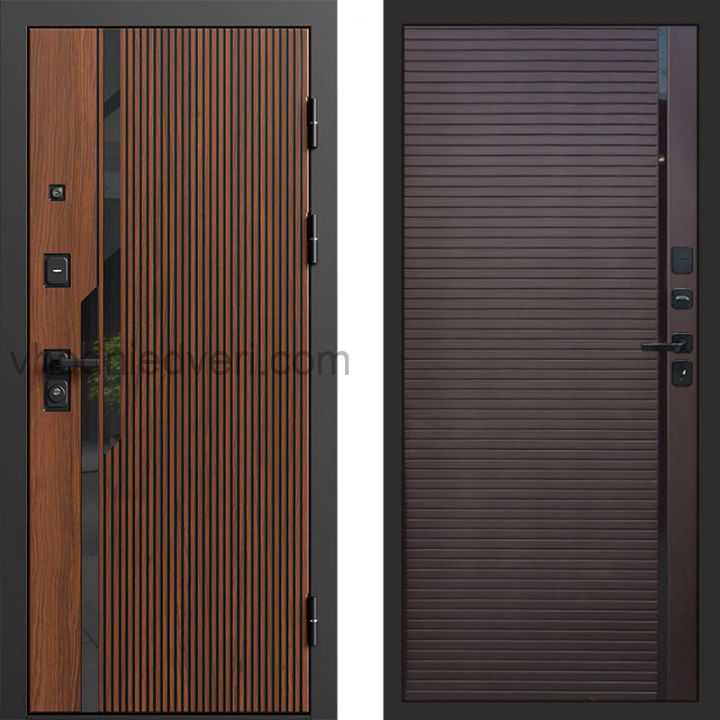 Входная дверь Termo-door Флекс Дуб - Porte Шоколад