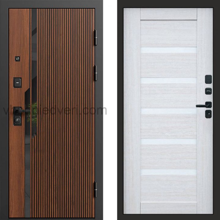 Входная дверь Termo-door Флекс Дуб - Царга Лиственница