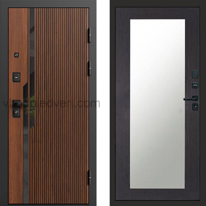 Входная дверь Termo-door Флекс Дуб - Зеркало триумф Венге