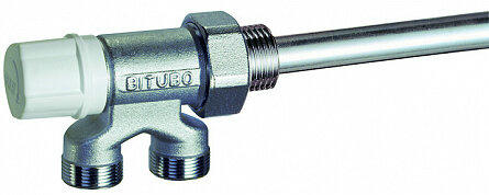 Узел нижнего подключения к радиатору 1/2" для 2-х систем FAR