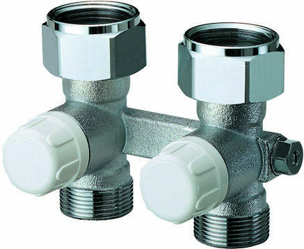 Н-образный узел для стальных панельных радиаторов М24х19, прямой FAR