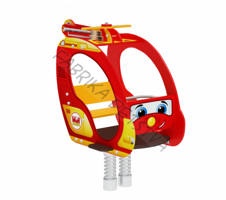 Качалка Вертолетик                                           1520х935х1525