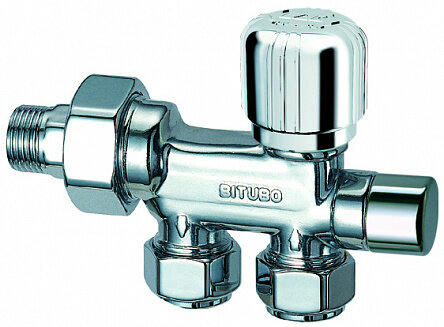 Узел нижнего подключения для двухтрубных систем 1/2" М24х19 FAR